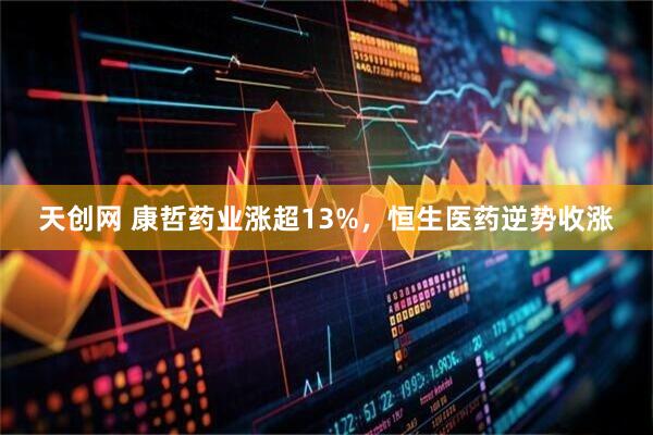 天创网 康哲药业涨超13%，恒生医药逆势收涨