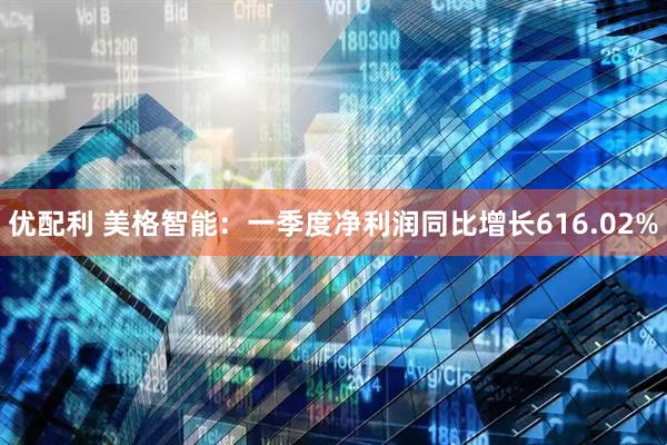 优配利 美格智能：一季度净利润同比增长616.02%